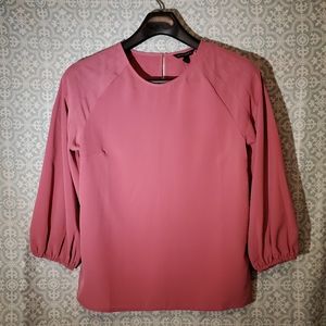Banana Republic Factory Dusty Pink Blouse Size Medium